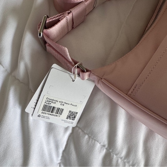 Crossbody Bag with Nano Pouch - Flush Pink - Picture 9 of 9